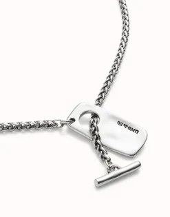 Adjustable link chain necklace