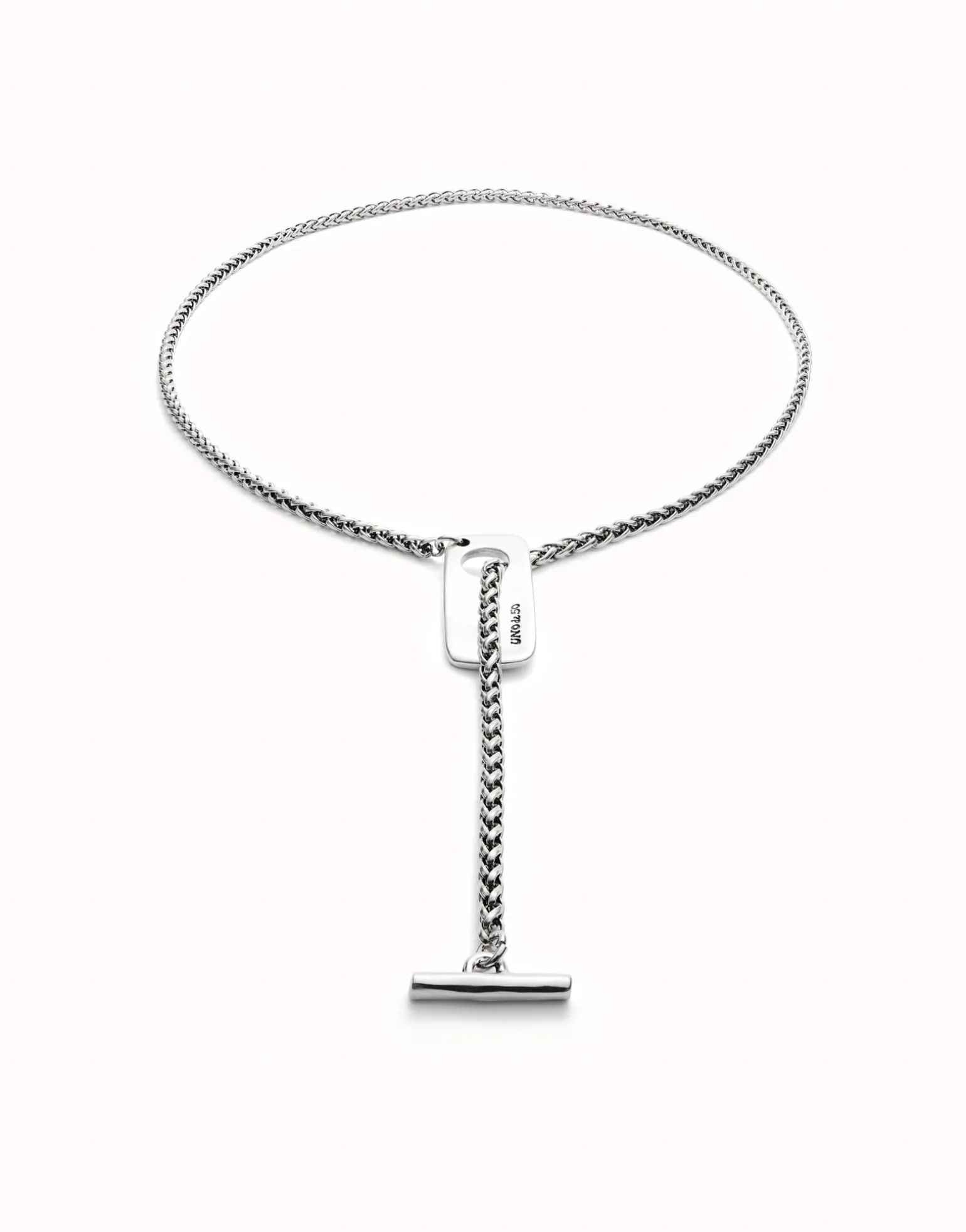 Adjustable link chain necklace