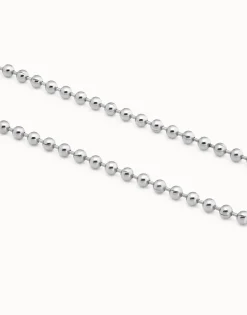Beaded chain necklace