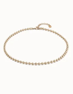 Beaded chain necklace