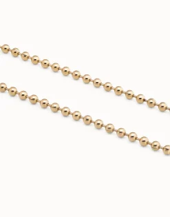 Beaded chain necklace