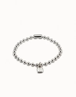 Beaded charm bracelet