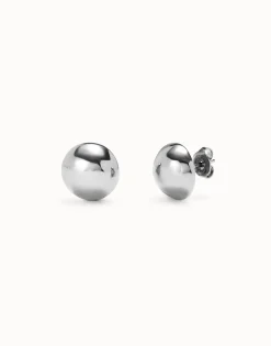 Bead shaped stud earrings