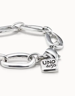 Bracelet with chunky links