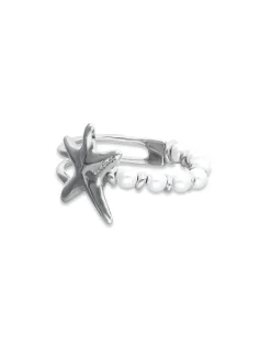 Bracelet with pearls and starfish
