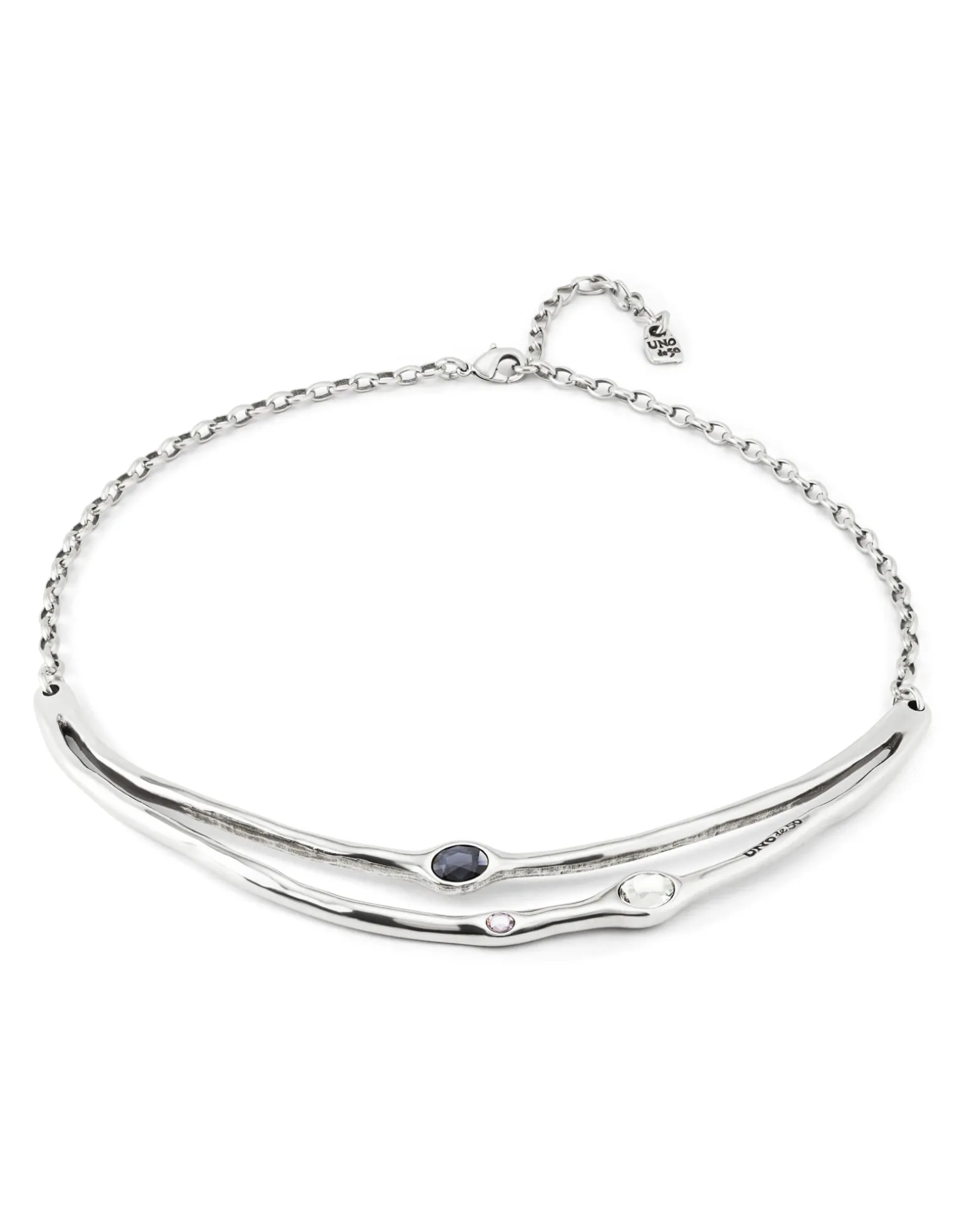 Choker necklace with crystals