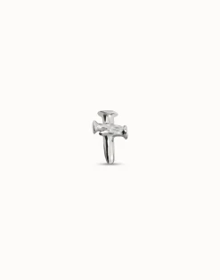 Cross Single Hoop Charm