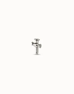 Cross Single Hoop Charm