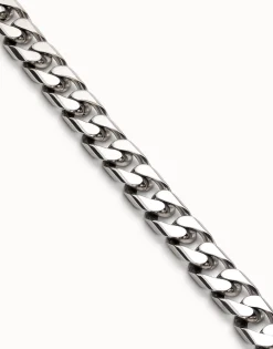 Cuban curb link chain bracelet