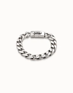 Cuban curb link chain bracelet