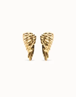 Earrings with wing design