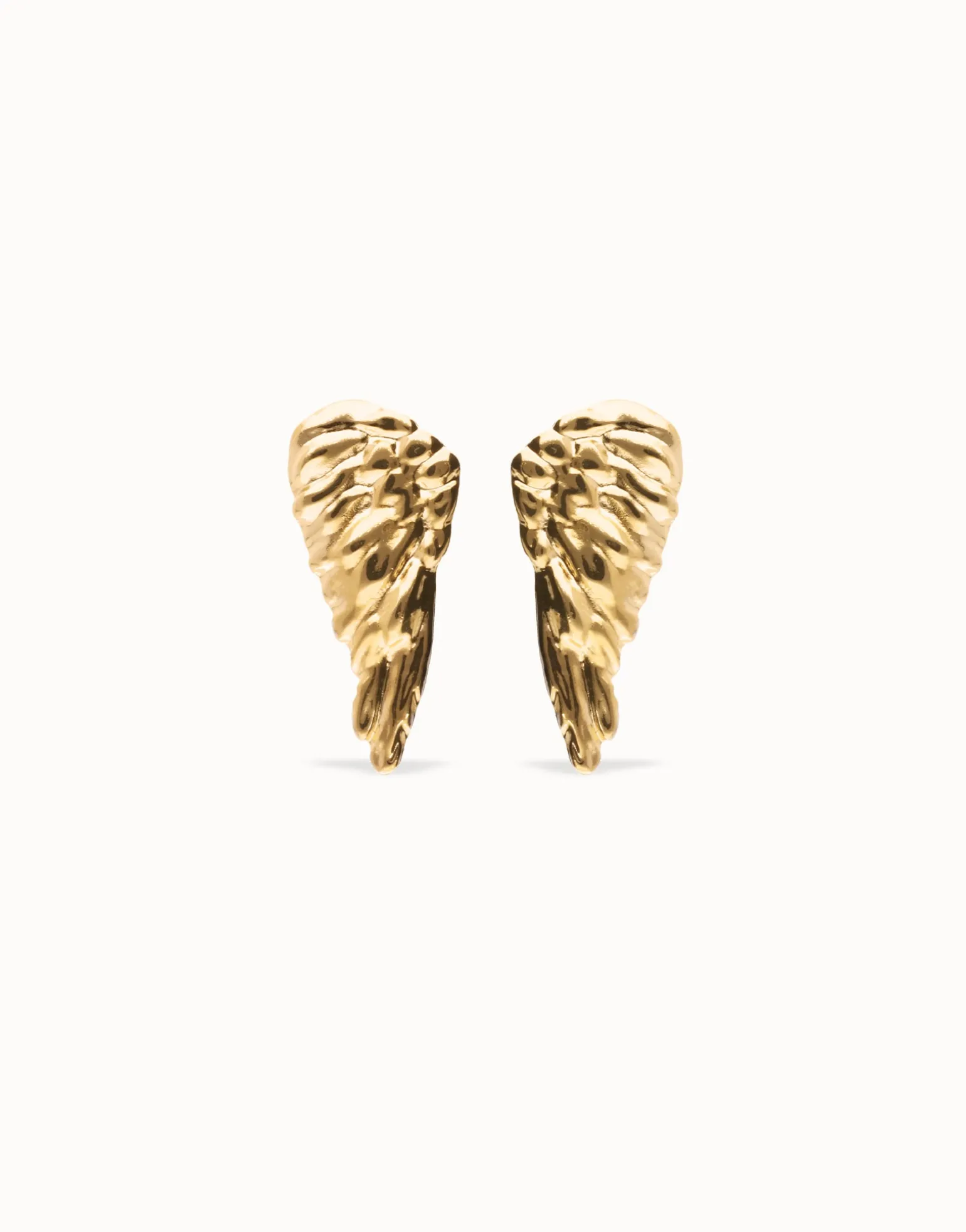 Earrings with wing design