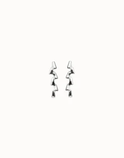 Elongated zigzag earrings