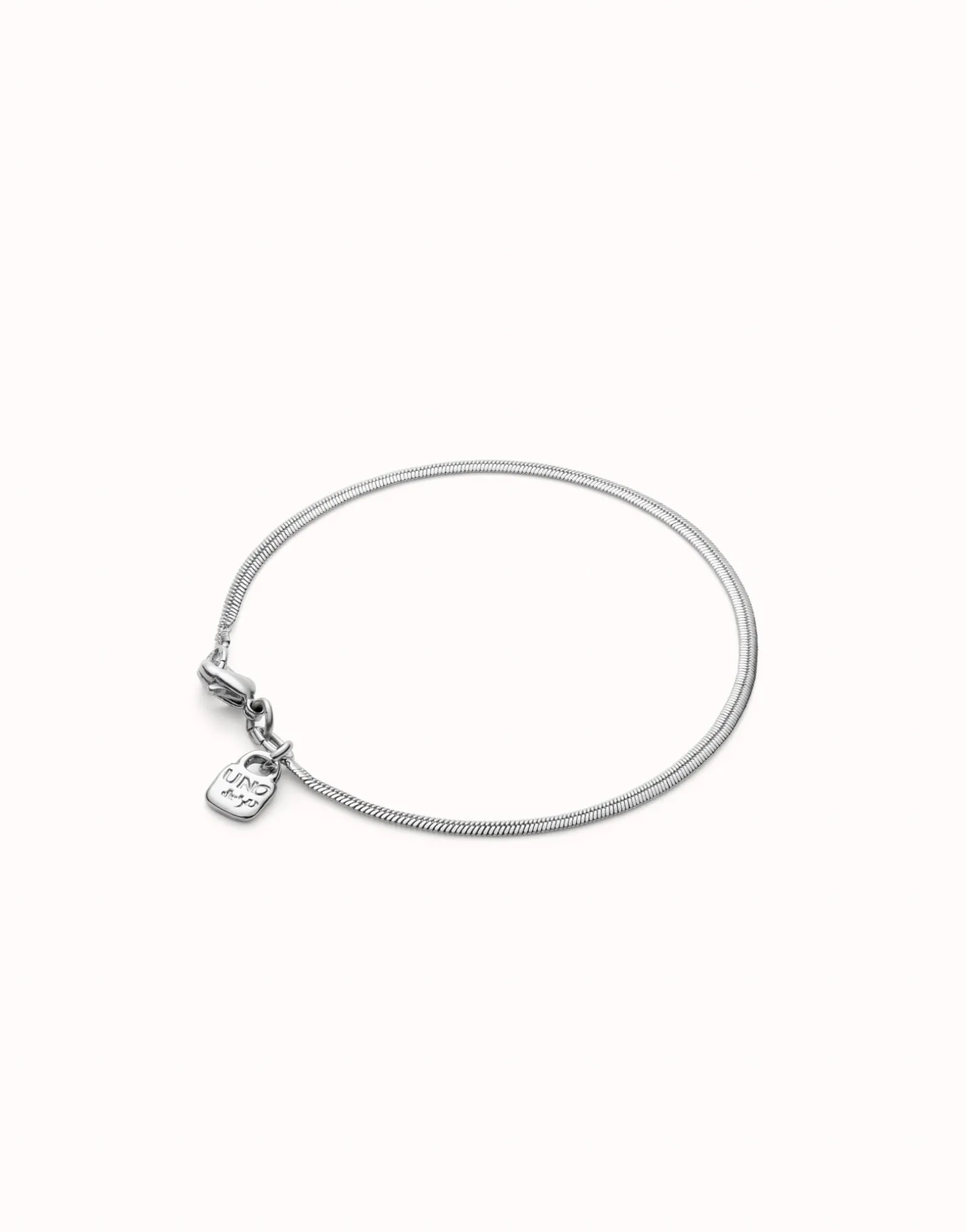 Flat snake chain bracelet