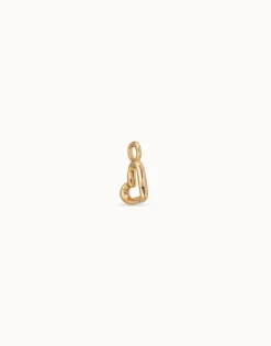 Hollow heart piercing charm