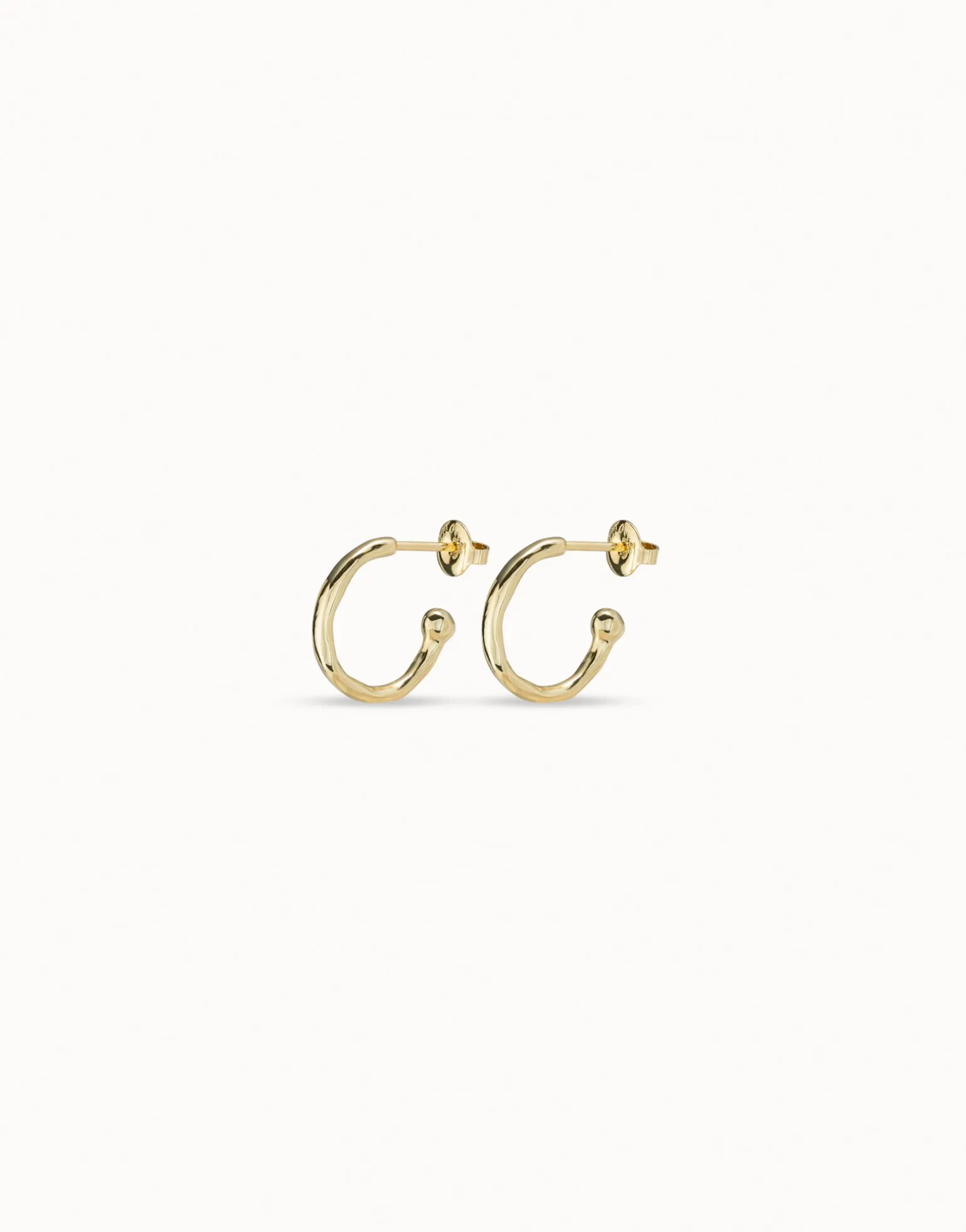 Hoop charm earrings