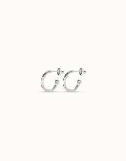 Hoop charm earrings