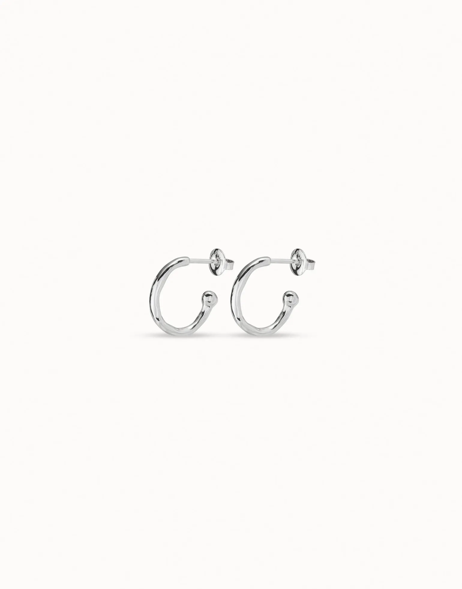 Hoop charm earrings