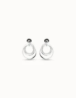 Irregular hoop earrings