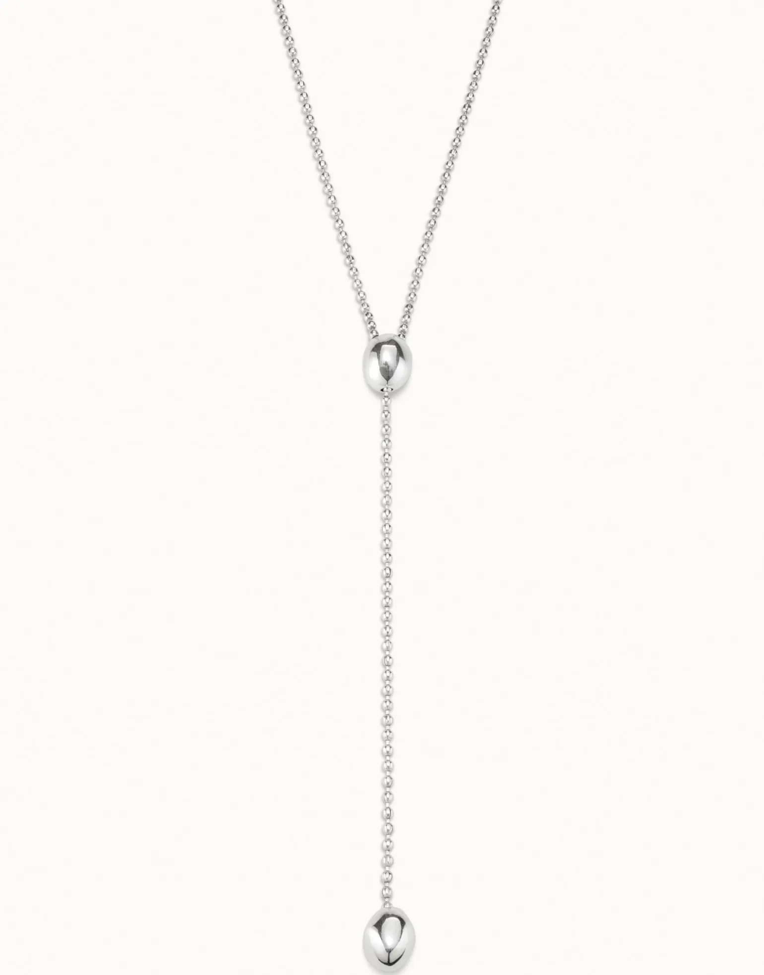 Long adjustable chain necklace
