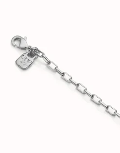 Long link chain necklace