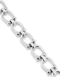 Medium oval link chain bracelet
