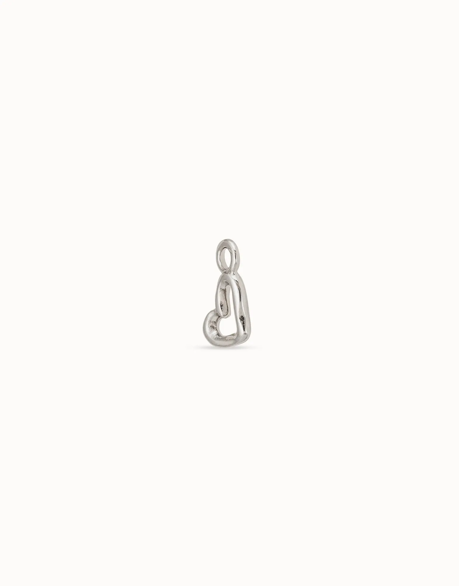 Mini heart piercing charm