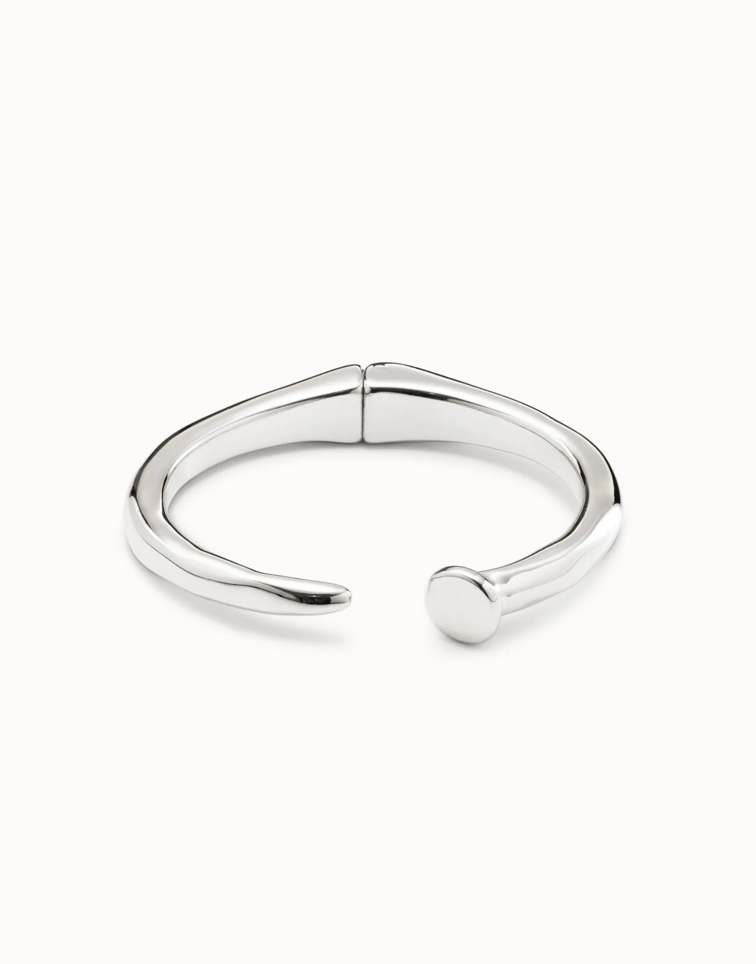 Nail shaped bangle bracelet
