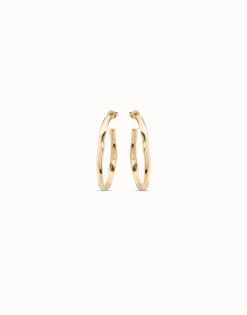 Open hoop earrings