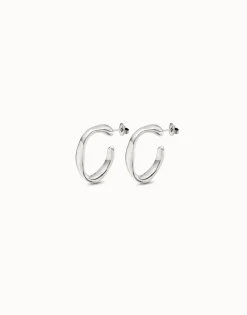 Open hoop earrings