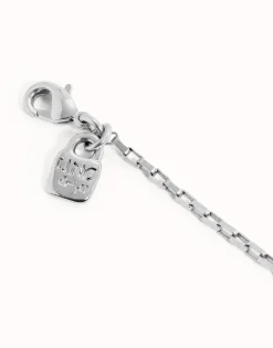 Short link chain charm necklace