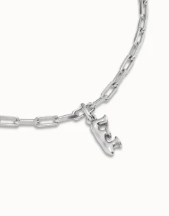 Short link chain charm necklace