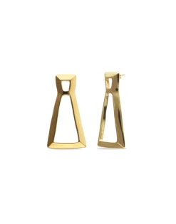 Triangular earrings