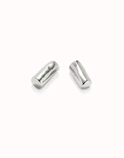 Tubular shape stud earrings